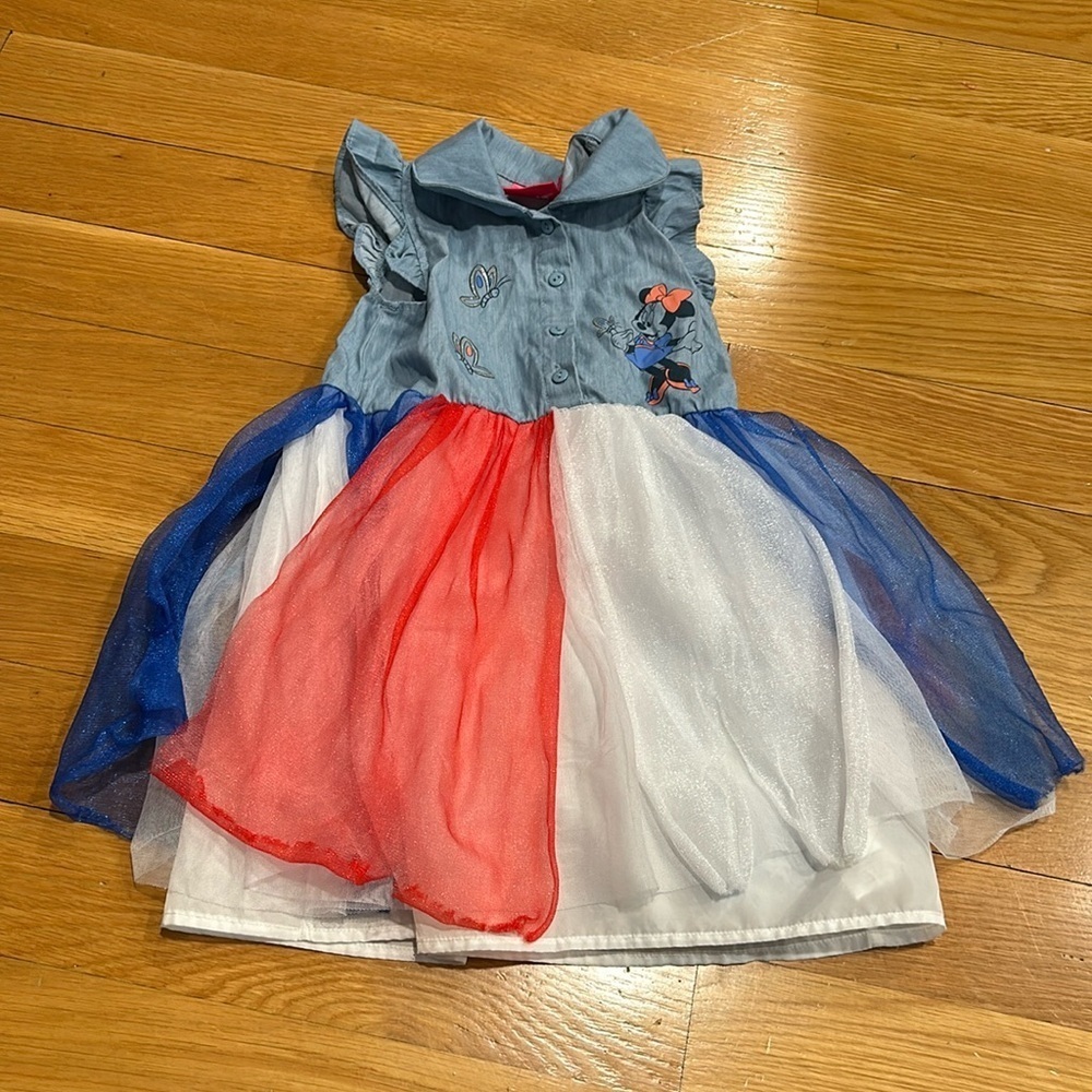 Disney Minnie Mouse dress 4 t good condition